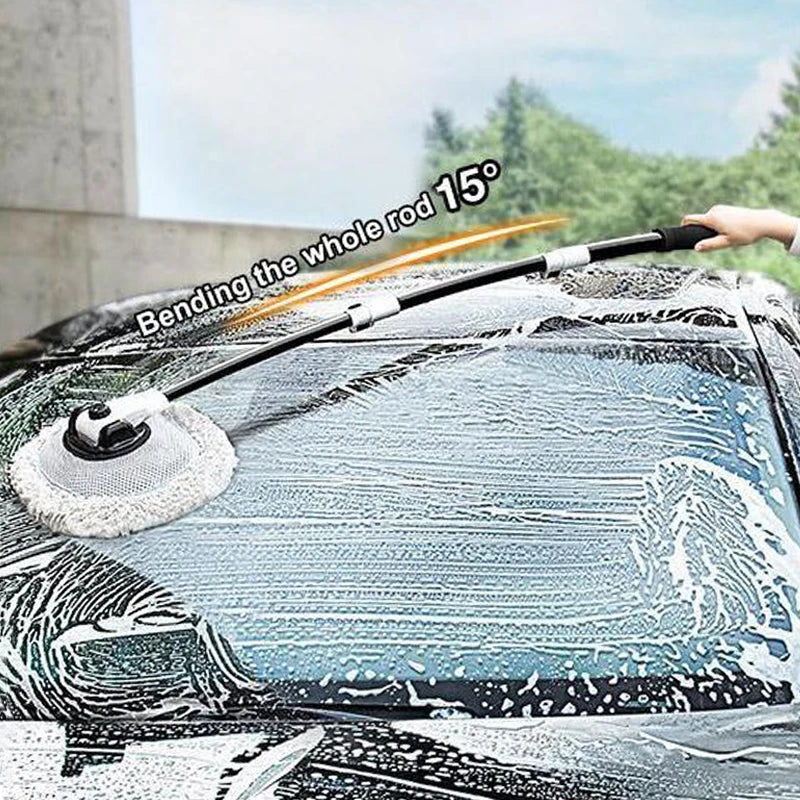 ¡Cheftronics Car Wash Brush Destroza la Suciedad!