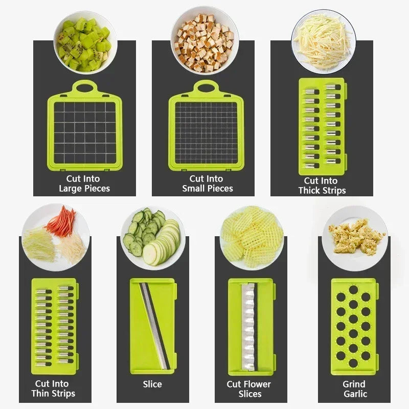 Accesorios para picar vegetales de Cheftronics, herramientas inteligentes para cocina