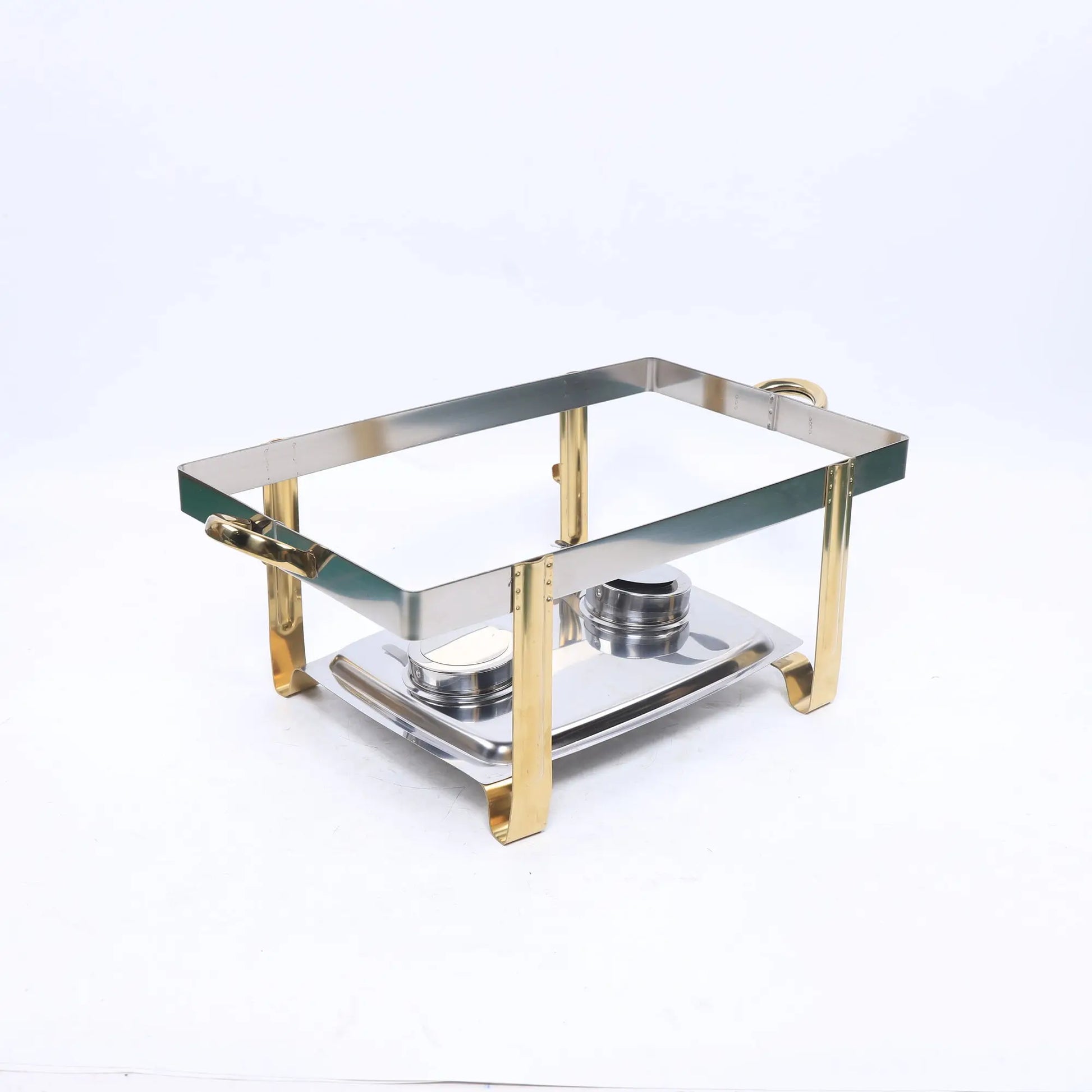 Cheftronics: Dorado Radiante para Cocina Inteligente - Stainless Steel Cooking Professional Chafing Dish buffet