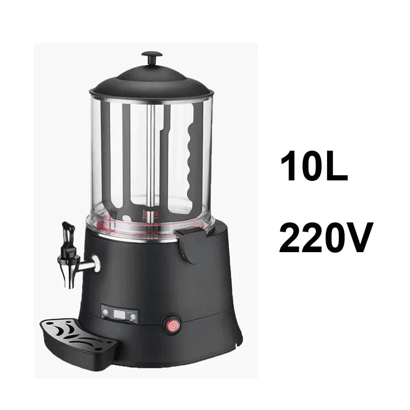 ¡Cheftronics Revoluciona Tu Cocina Con Fuentes De Chocolate Rojo! - 10L Black 220v / us - Chocolate Warmer Machine