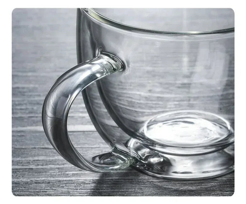 Cheftronics: Tazas de Vidrio Doble para Café Excepcional - Double Wall Glass Coffee Cup