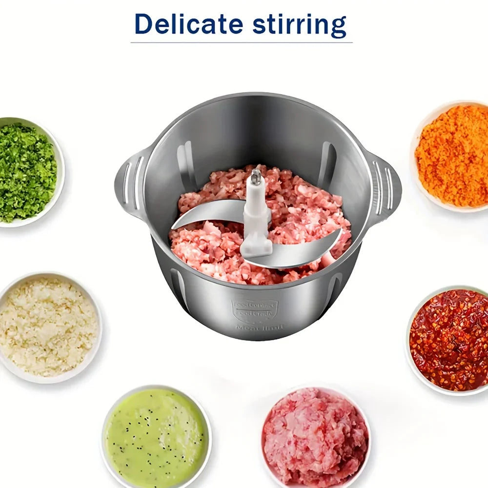 ¡Cheftronics Triturador de Acero Inoxidable: Cocina Inteligente Ahora! - 2L / 220V-240V / CHINA|EU - Electric Food