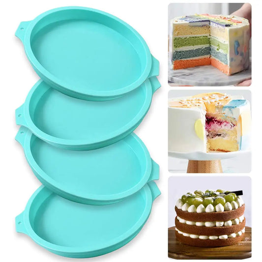 Cheftronics Turquesa: ¡Moldes Silicona Layer Cake Asombrosos!