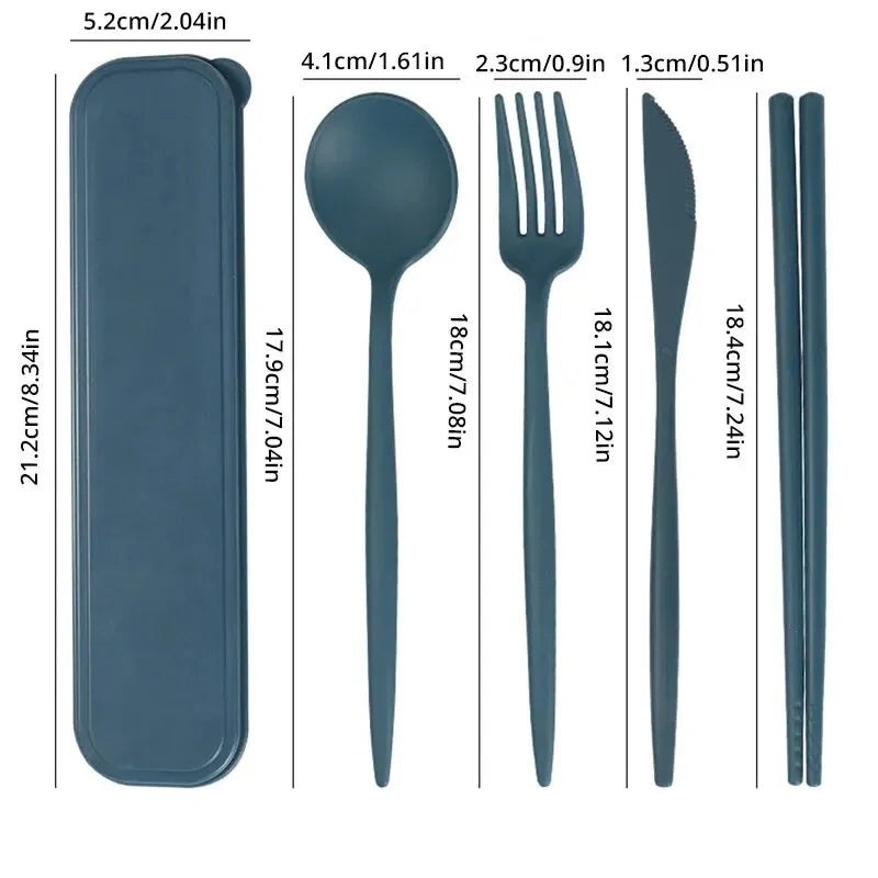 Cubiertos Azules Cheftronics para Aventuras Culinarias