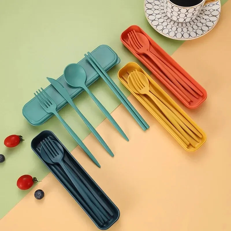 Cubiertos Azules Cheftronics para Aventuras Culinarias