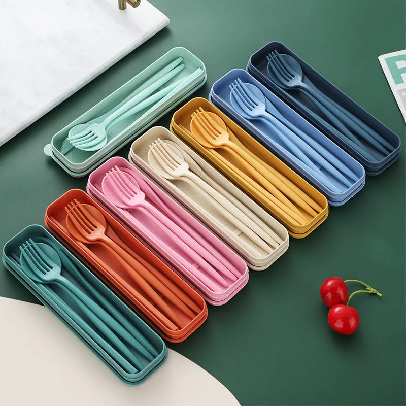 Cubiertos Azules Cheftronics para Aventuras Culinarias