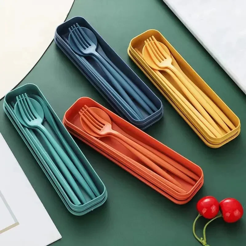 Cubiertos Azules Cheftronics para Aventuras Culinarias