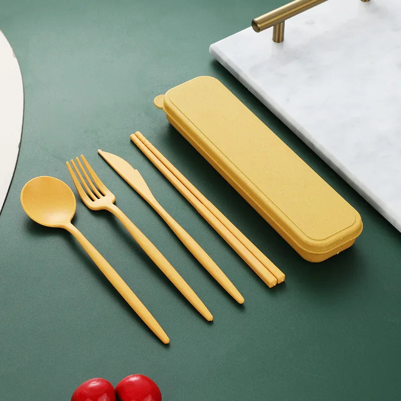 Cubiertos Azules Cheftronics para Aventuras Culinarias