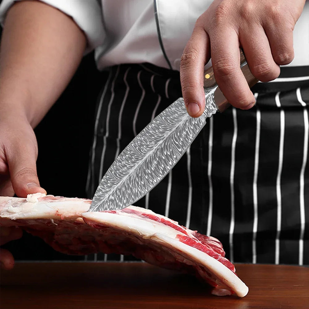 ¡Cuchillo Cheftronics con Funda de Acero Inoxidable! - Knife with cover