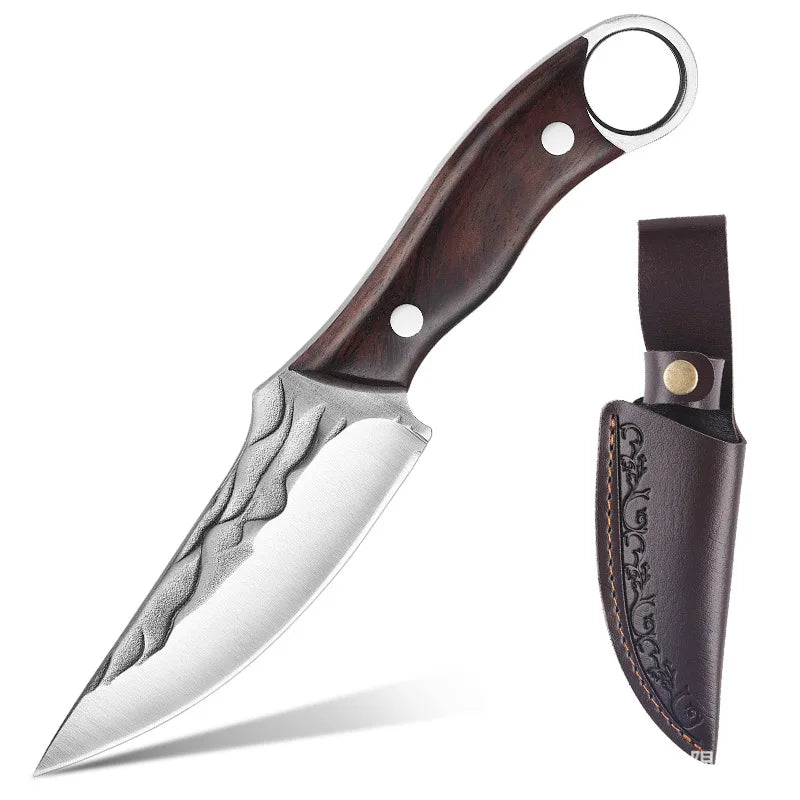¡Cuchillo de Caza Artesanal: Filo Legendario!