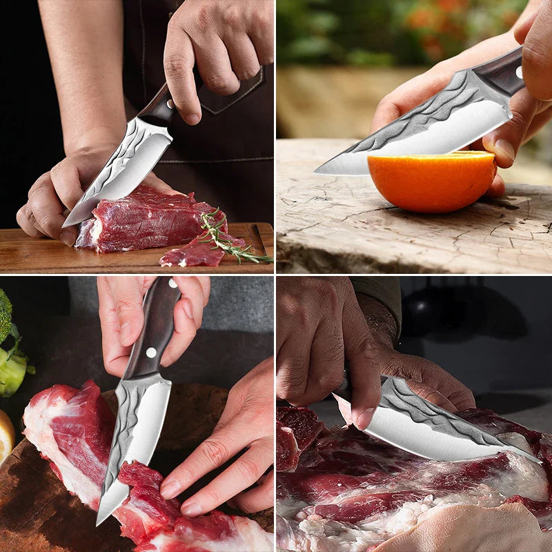 ¡Cuchillo de Caza Artesanal: Filo Legendario!
