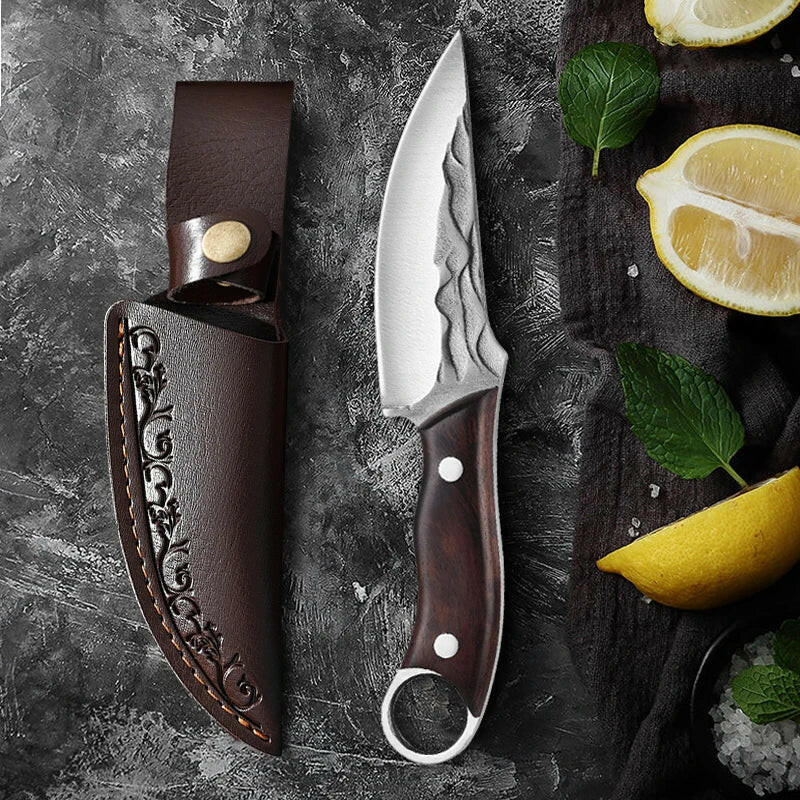 ¡Cuchillo de Caza Artesanal: Filo Legendario!