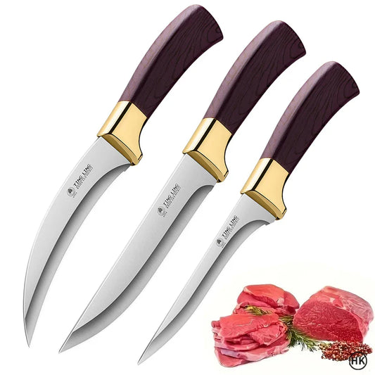 Cuchillos Curvos Cheftronics Para Salmón Un Corte Maestro