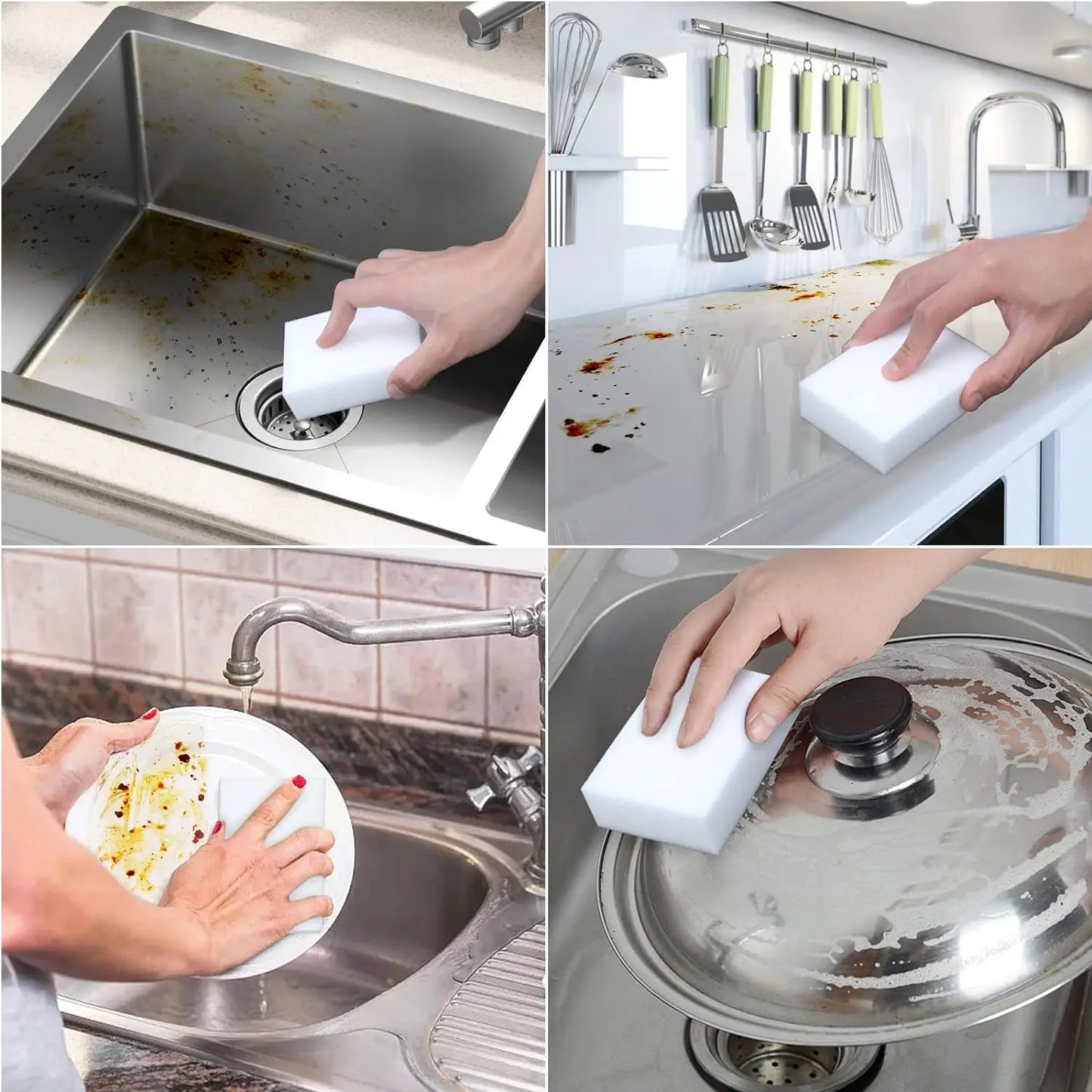 ¡Esponjas Mágicas Cheftronics para Cocinas Impecables!