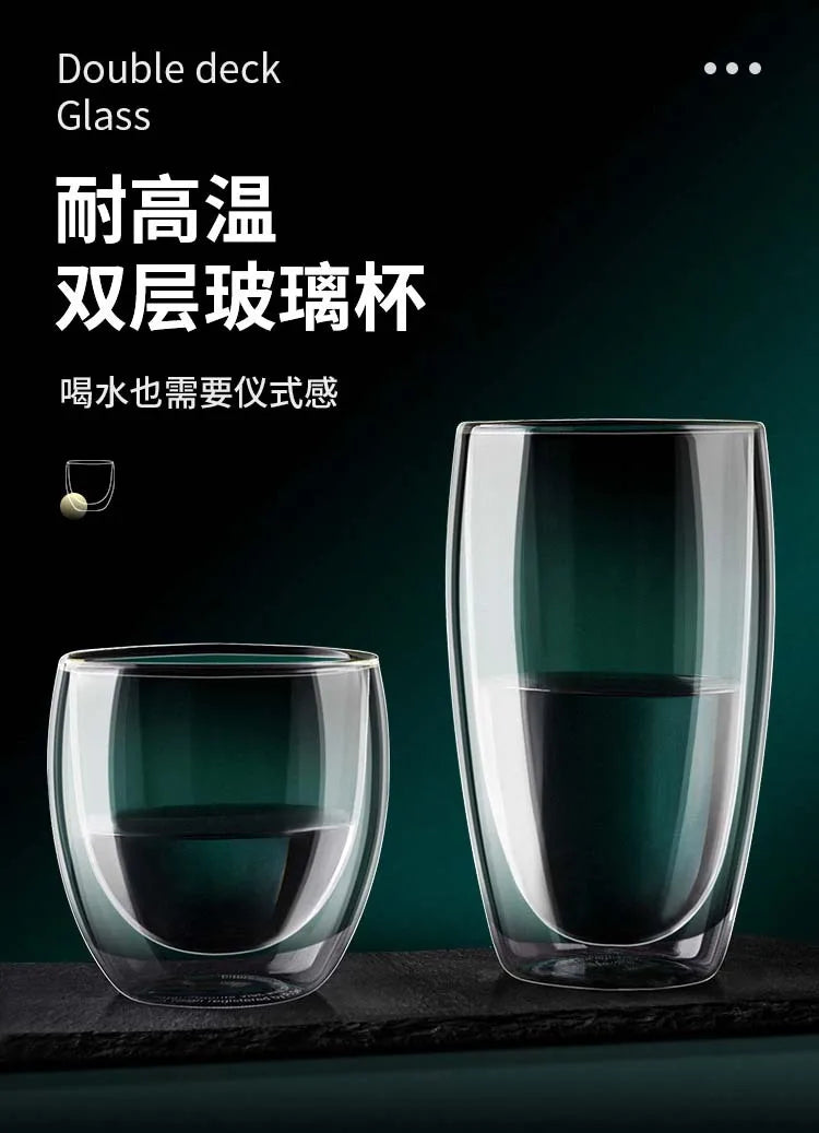 ¡Éxtasis en Vidrio Borosilicato de Alta Calidad! - glass Coffee Cup