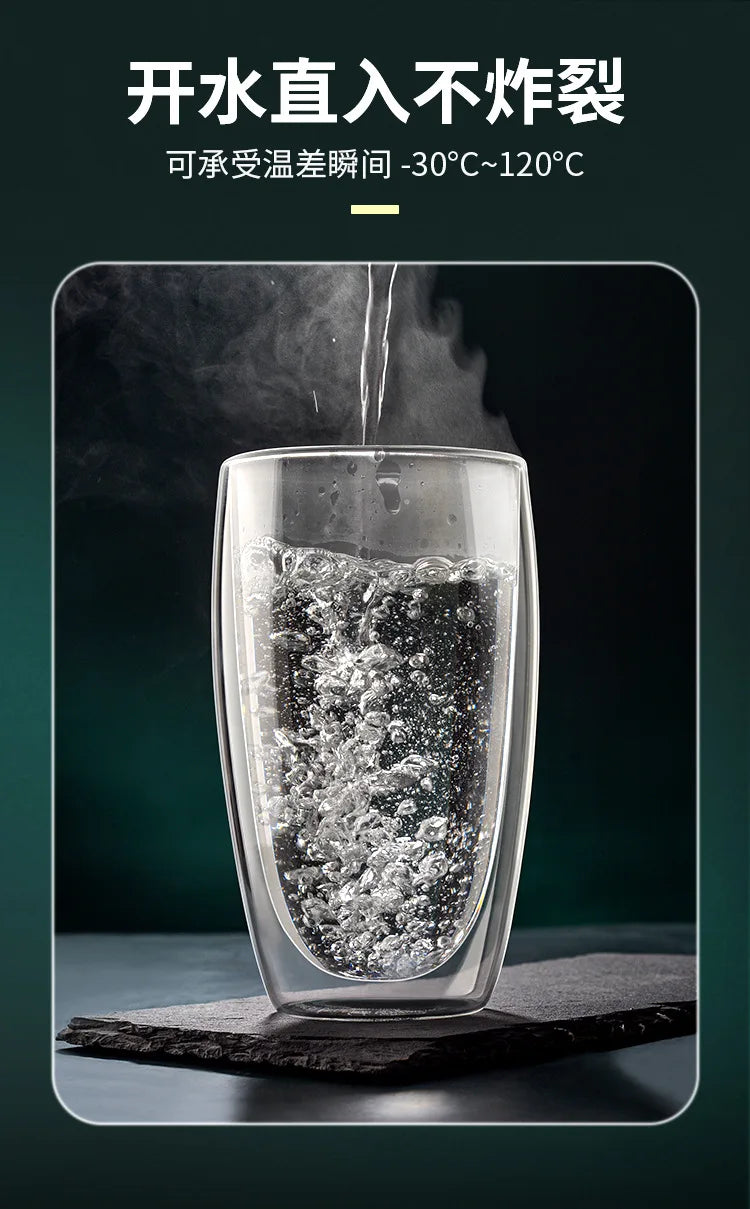 ¡Éxtasis en Vidrio Borosilicato de Alta Calidad! - glass Coffee Cup