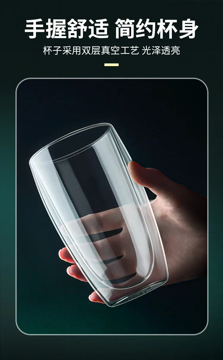 ¡Éxtasis en Vidrio Borosilicato de Alta Calidad! - glass Coffee Cup