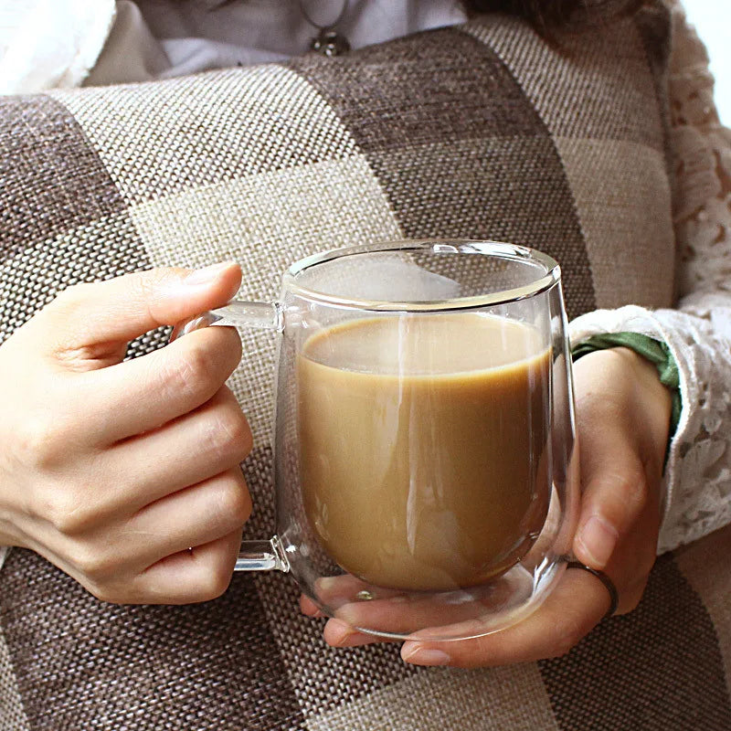 ¡Éxtasis en Vidrio Borosilicato de Alta Calidad! - glass Coffee Cup