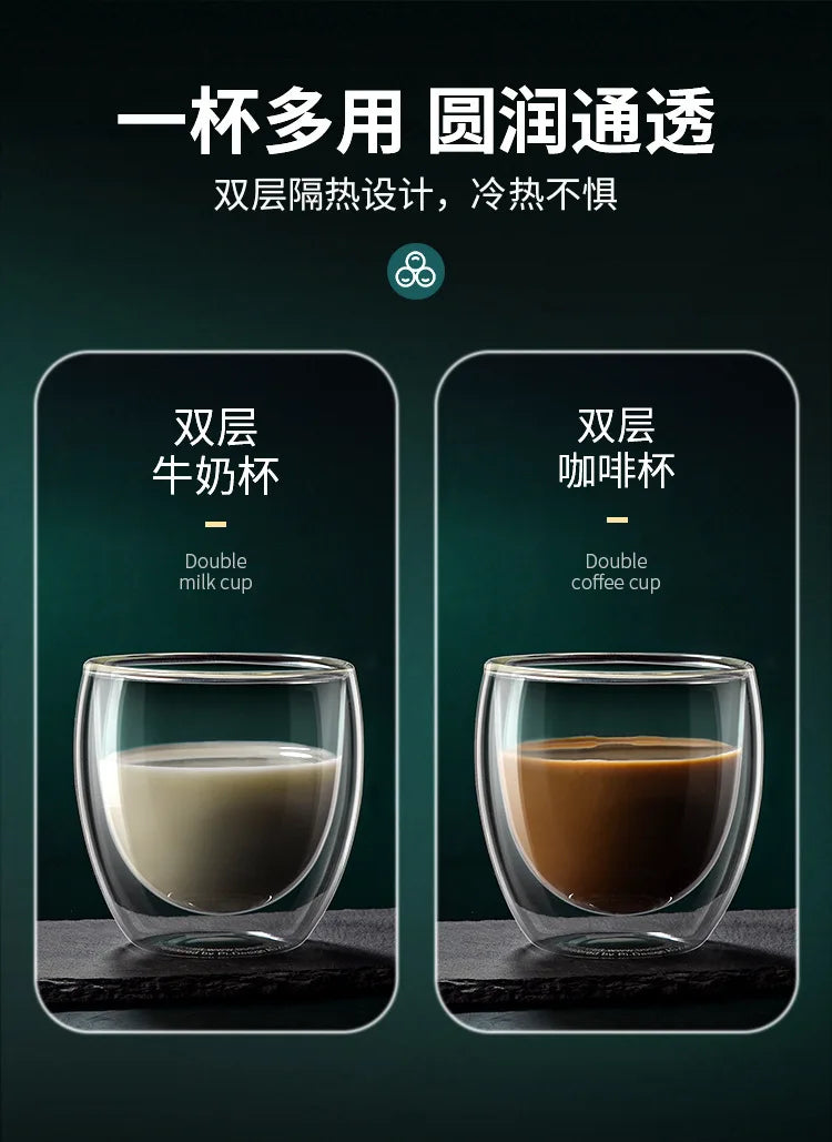 ¡Éxtasis en Vidrio Borosilicato de Alta Calidad! - glass Coffee Cup