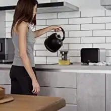¡Hervidor Eléctrico Mellerware Acero Inoxidable: Ebullición con Estilo! - Electric Kettle