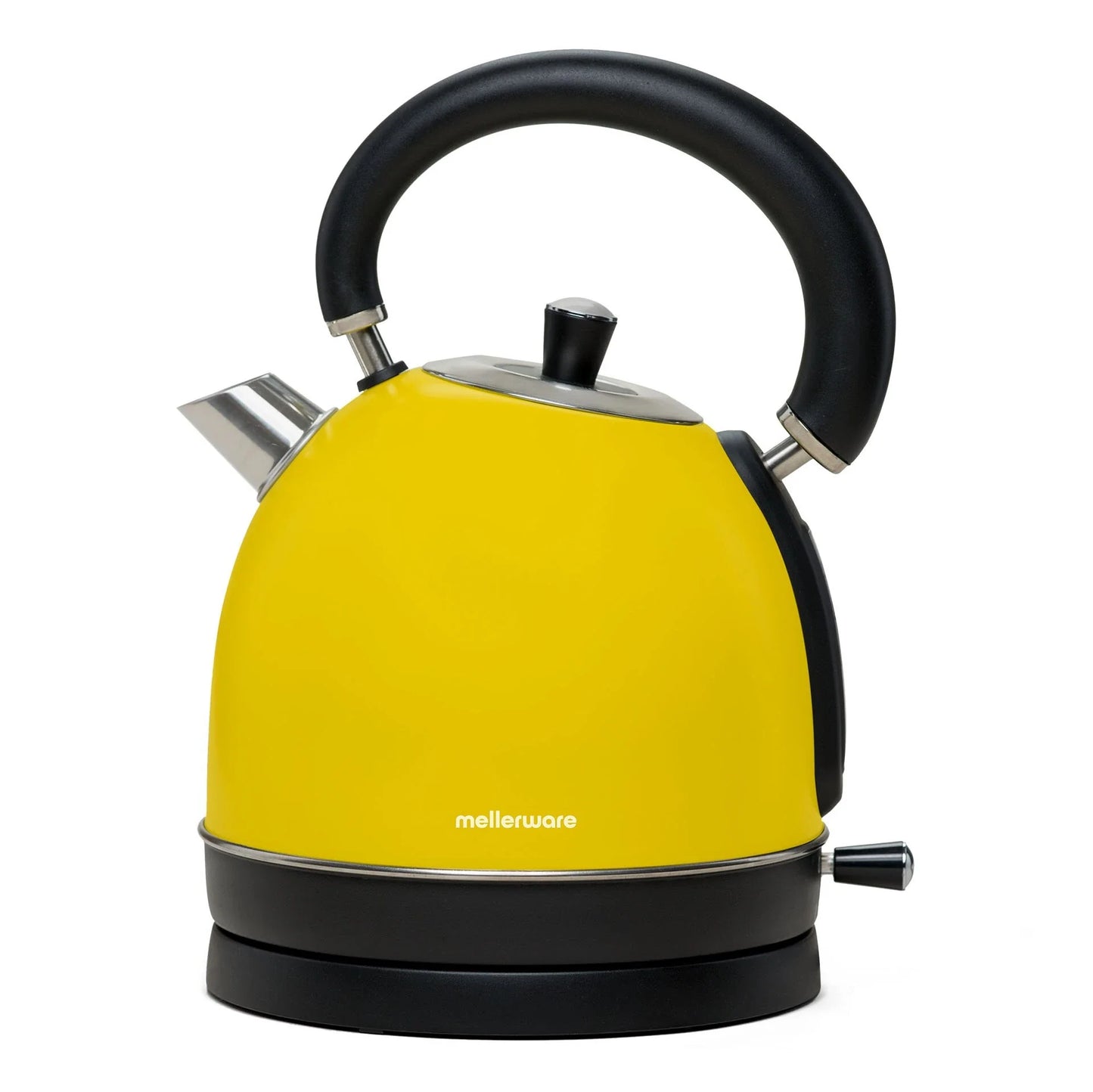 ¡Hervidor Eléctrico Mellerware Acero Inoxidable: Ebullición con Estilo! - Yellow - Electric Kettle