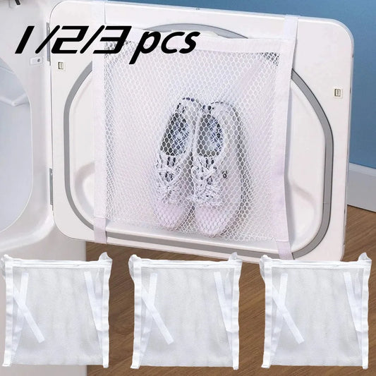 ¡Malla Blanca Limpieza Total Para Zapatos!
