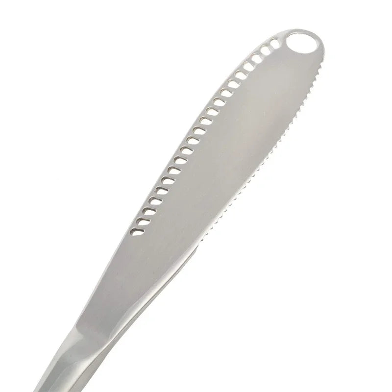 Espátula de acero inoxidable Cheftronics para untar mantequilla en la cocina