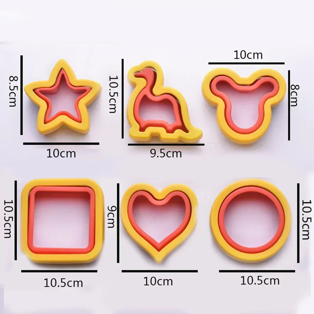 ¡Mickey Mouse y Corazones! Cortadores Sándwich y Repostería Increíbles