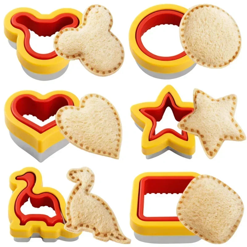 ¡Mickey Mouse y Corazones! Cortadores Sándwich y Repostería Increíbles