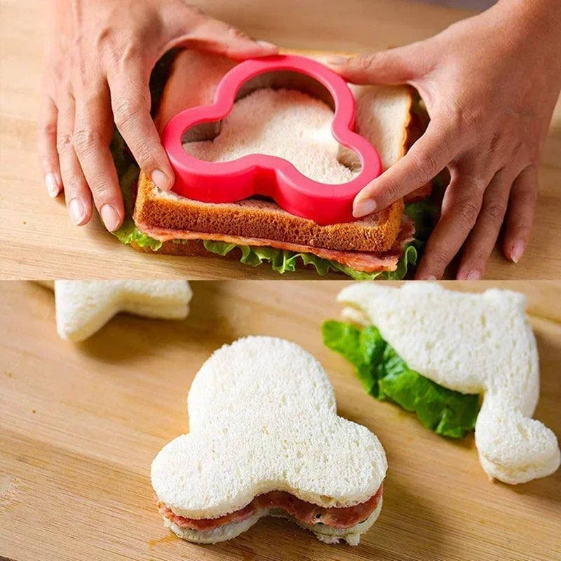 ¡Mickey Mouse y Corazones! Cortadores Sándwich y Repostería Increíbles