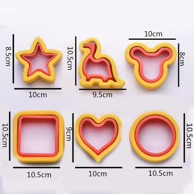¡Mickey Mouse y Corazones! Cortadores Sándwich y Repostería Increíbles