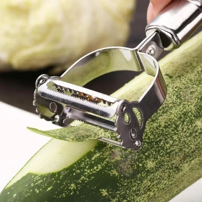 Pelador Cheftronics de Acero Inoxidable, herramienta esencial para verduras