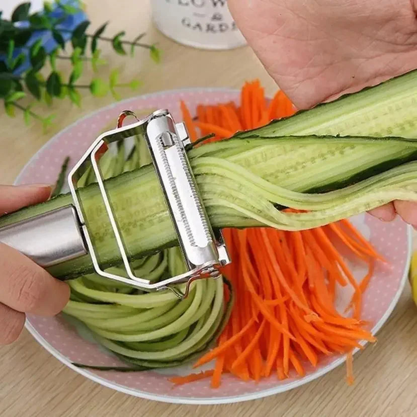 Pelador Cheftronics de Acero Inoxidable, ideal entre herramientas de cocina