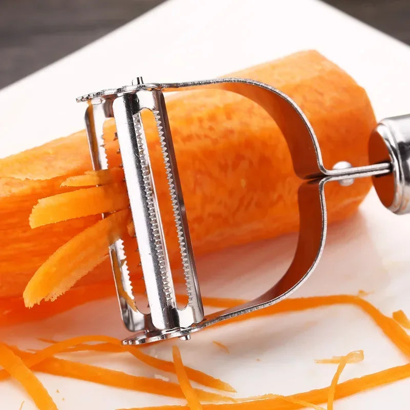 Pelador Cheftronics de Acero Inoxidable, herramienta esencial para preparar verduras