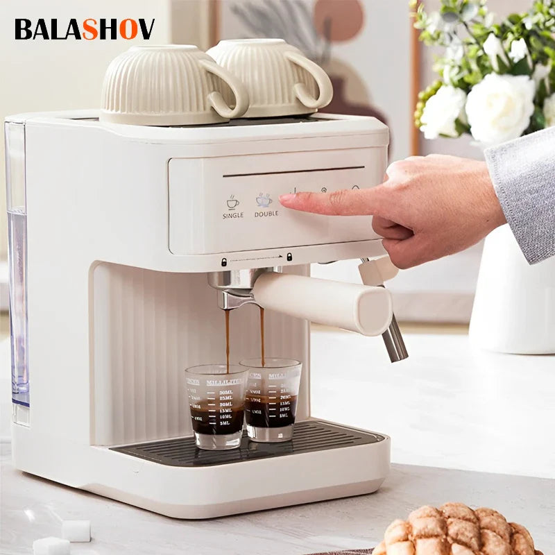 ¡Prepare Expreso Perfecto con Nuestra Cafetera con Espumador de Leche Automático! - Electric Italian Coffee Machines