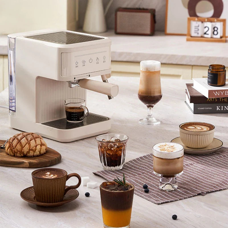 ¡Prepare Expreso Perfecto con Nuestra Cafetera con Espumador de Leche Automático! - Electric Italian Coffee Machines