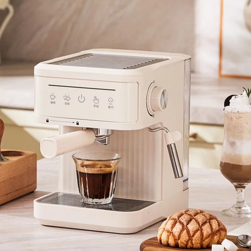¡Prepare Expreso Perfecto con Nuestra Cafetera con Espumador de Leche Automático! - Electric Italian Coffee Machines
