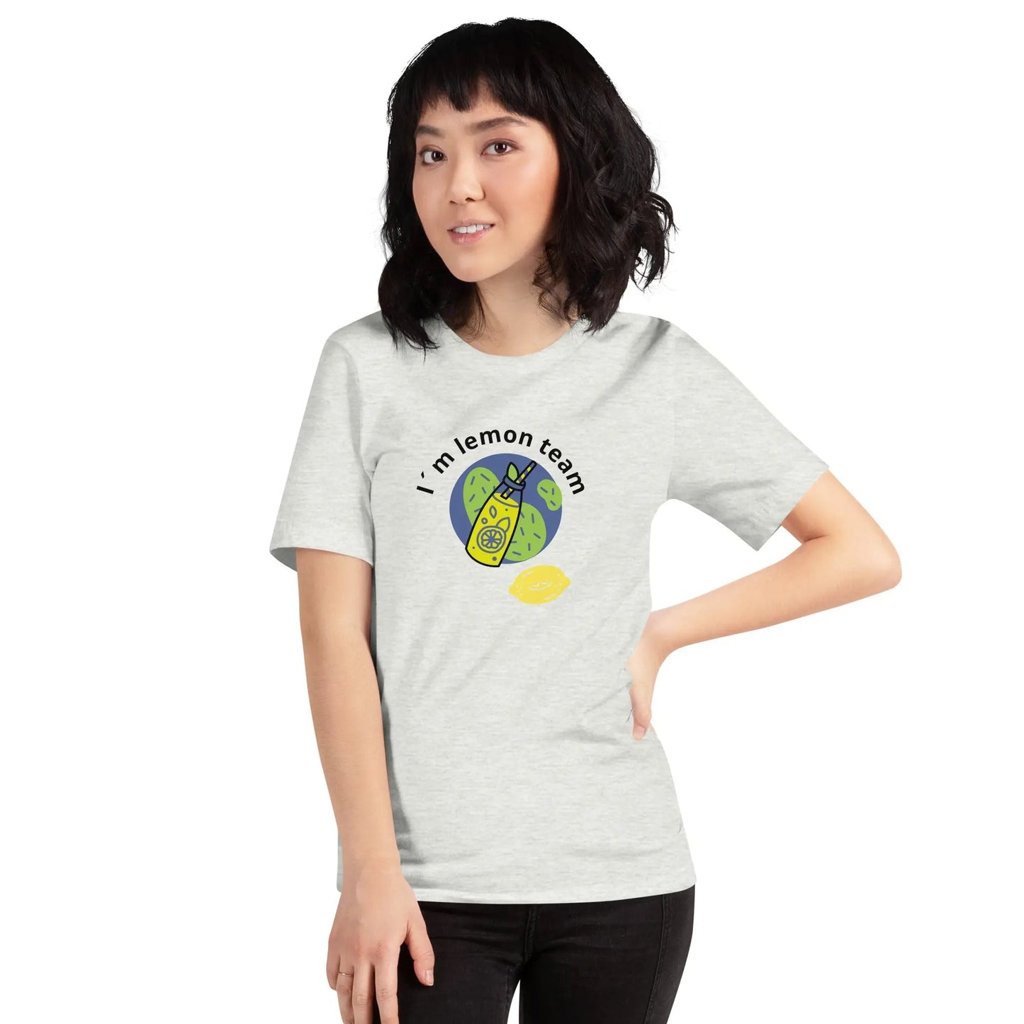 Camiseta unisex de manga corta Lemon TEAM