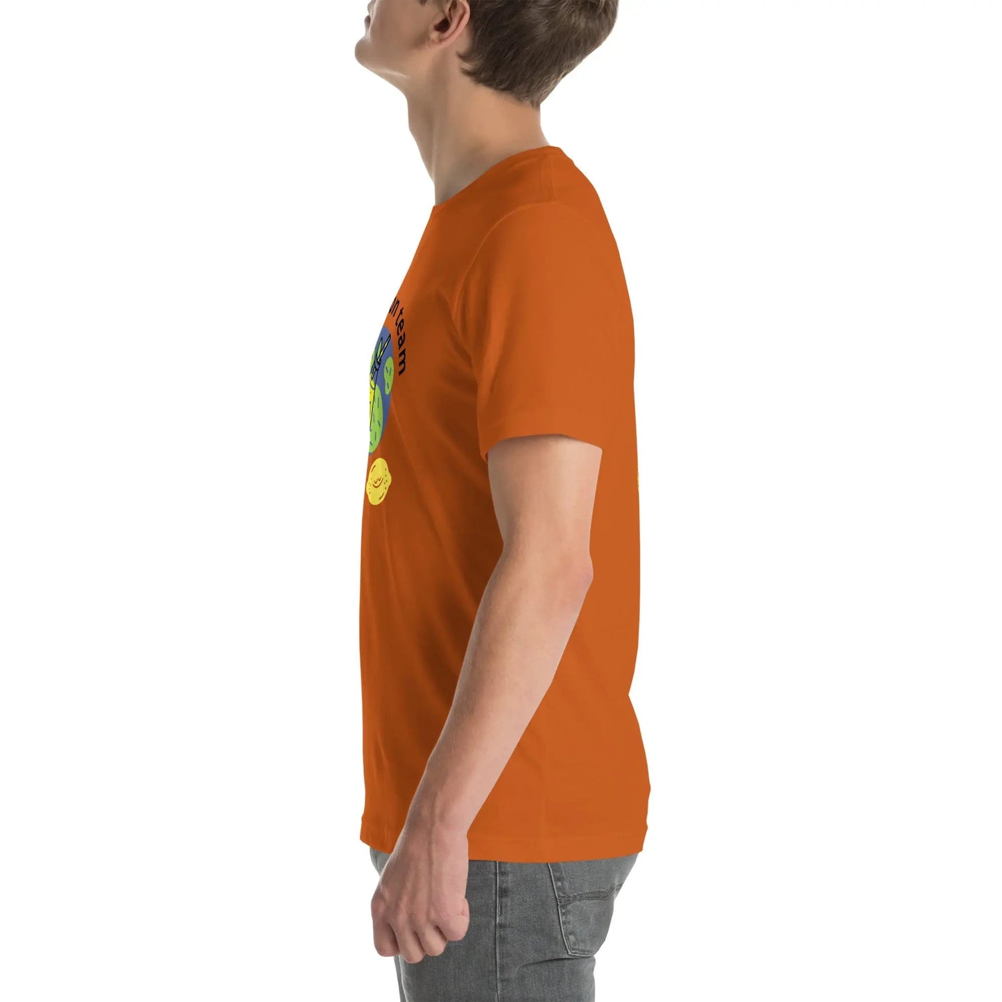 Camiseta unisex de manga corta Lemon TEAM