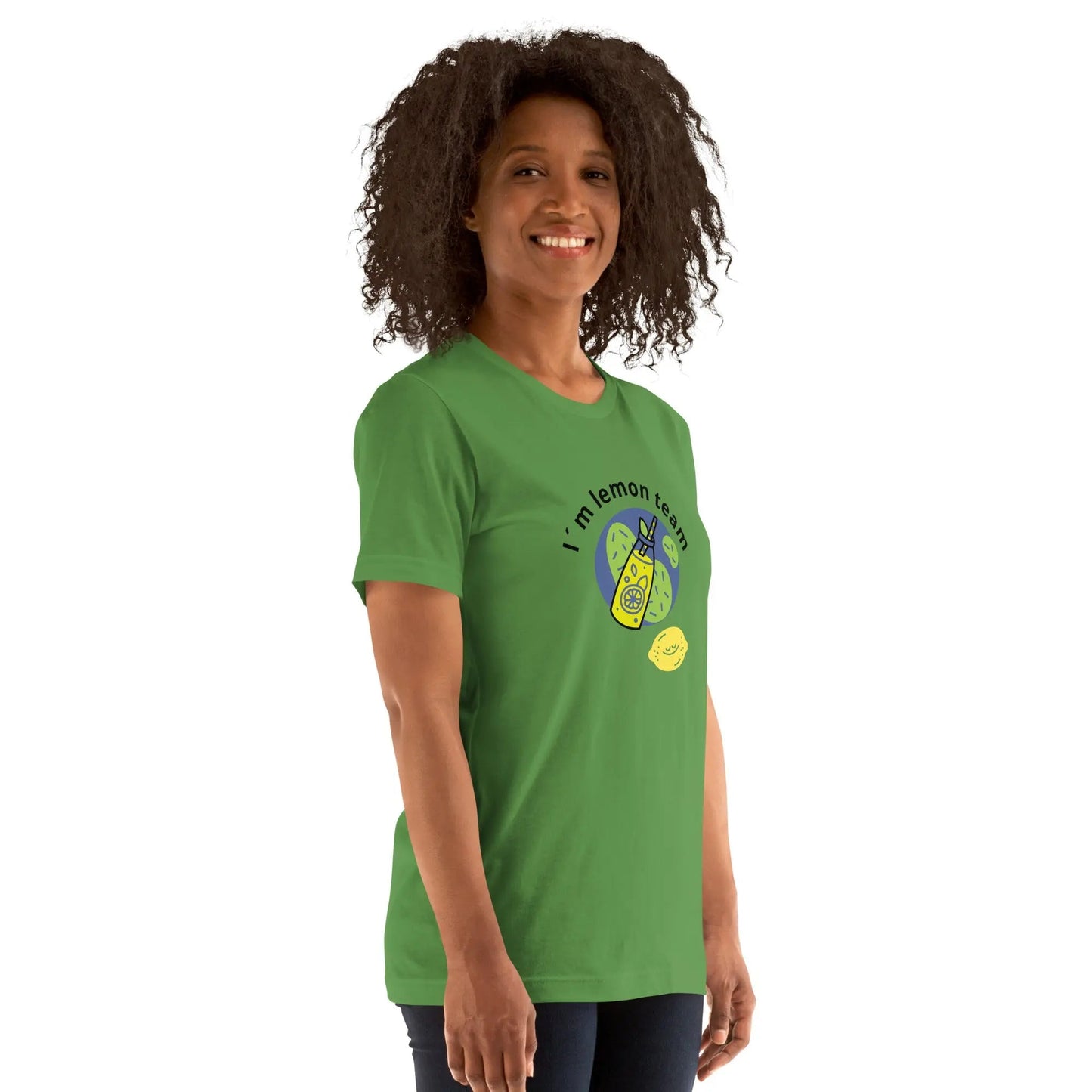 Camiseta unisex de manga corta Lemon TEAM
